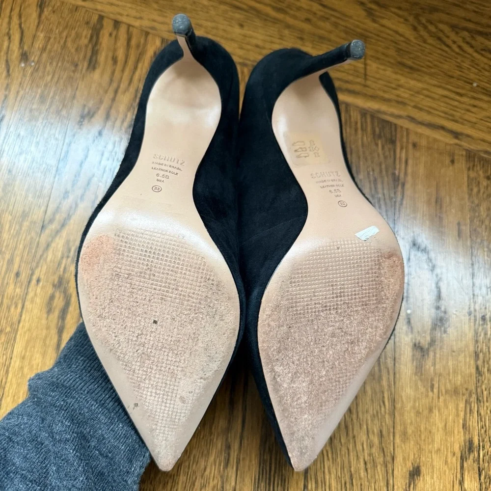 Schutz Lou Lo Pointed Toe Heels